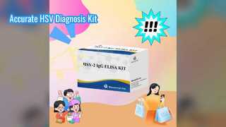 Zestaw testowy ELISA HSV-IgG Dokładna diagnoza
