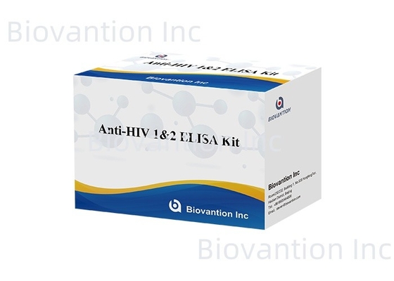 Biovantion Test Kit ELISA przeciw HIV 18 miesięcy Czas trwania testu na HIV- 1 i HIV- 2