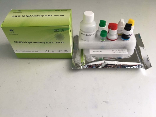 Covid-19 IgG ELISA TEST KIT Format Kit Enzym-Linked Immunosorbent Assay