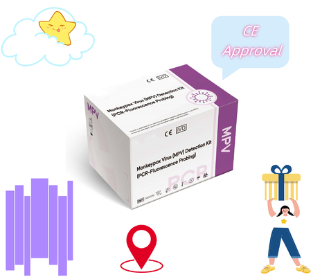 Wirus ospy małpia wykrywa się przez reagent PCR dla stałego stężenia amplifikacji 2-35