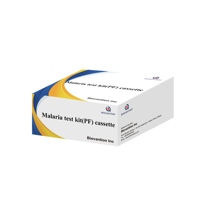 Malaria Pf Test Kit Rapid Test Reagent IVD wykrywa reagenty z wysoką dokładnością dla ludzi
