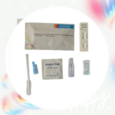 MPXV Rapid Test Monkeypox Virus IgG/IgM Przeciwciało Do użytku zawodowego Tylko IVD