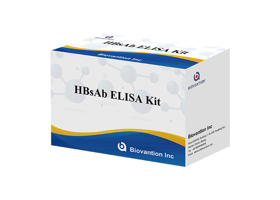 Ludzki zestaw testowy HBsAb ELISA Test immunoenzymatyczny 60 minut
