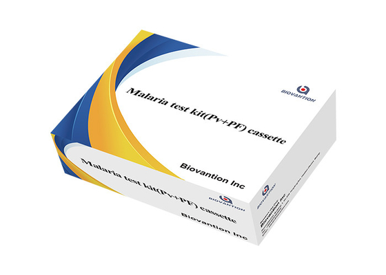 Jednostopowe urządzenie do wykrywania antygenów Malaria pan/ pf Całkowita krew Kolloidal Gold Rapid Test