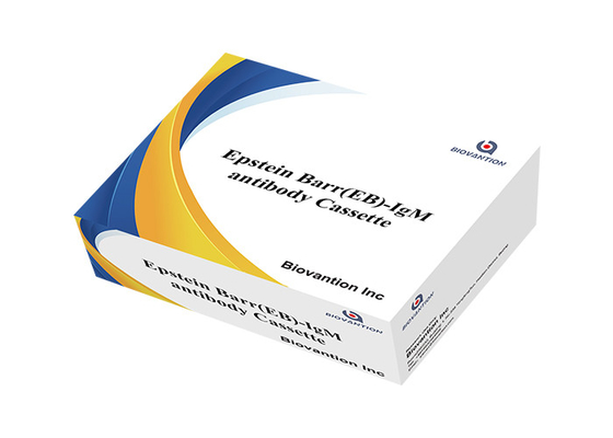 Epstein Barr EB IgG/IgM Rapid Cassette Test Detekcja Termin ważności 24 ust