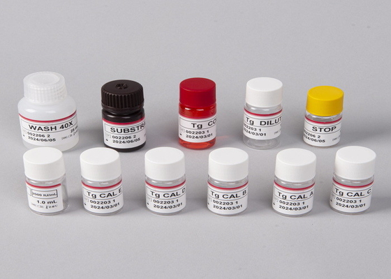 Szpitale, laboratoria, kliniki używają wysokiej dokładności Toxo IgM ELISA TEST KIT