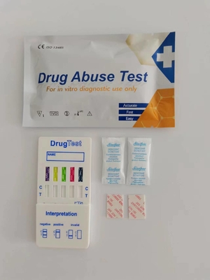 Zestaw do szybkiego testu immunologicznego do wykrywania ludzkiego wirusa niedoboru odporności MTD/OPI/OXY/PPX/THC Test narkotykowy
