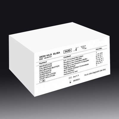 25-OH Witamina D Elisa Test Kit Detekcja medyczna Wysoka precyzja Wydajny