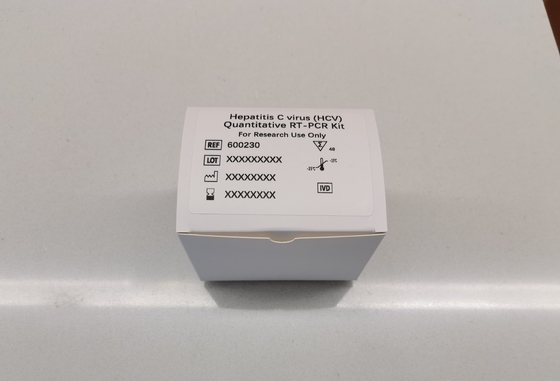 HCV PCR Reagent Przechowywanie w temperaturze 2-8.C dla dokładnej reakcji DNA Wyłącznie do celów badawczych