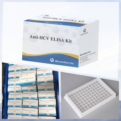 Enzymowe reagenty immunologiczne Elisa Test Kit do wykrywania przeciwciał wirusa zapalenia wątroby typu C (HCV)