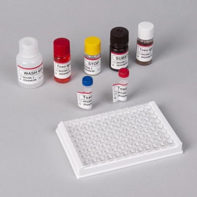 Szpitale, laboratoria, kliniki używają wysokiej dokładności Toxo IgM ELISA TEST KIT