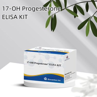 17-OH Elucja progesteronu in vitro Diagnostyczny zestaw testowy Elisa dla kobiet z dodatkami Dokładne testy