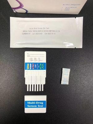 Zestaw do szybkiego testu immunologicznego do wykrywania ludzkiego wirusa niedoboru odporności MTD/OPI/OXY/PPX/THC Test narkotykowy