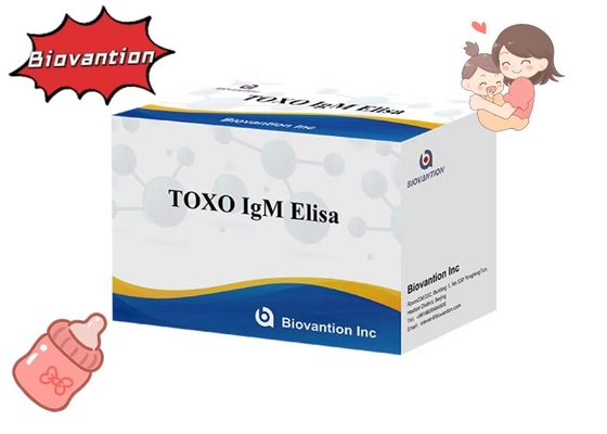 TOXO IgM ELISA Test Kit Torch Wysokiej wrażliwości Test szpitalny Kontrola ciąży