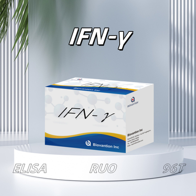 Badania laboratoryjne Elisa Reagens Kit do stosowania u ludzi IFN-γ Elisa Reagents Wysoka wrażliwość
