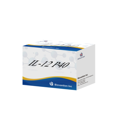 96 T Serum 98% specyficzność ELISA RUO Test Kit Human IL-12 P40