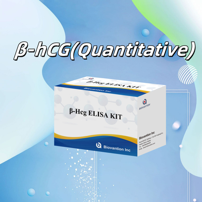 β-hCG ((Kwantytatywny) 1 Godzinny zestaw testowy Elisa dla wrażliwości i specyficzności przeciwciał