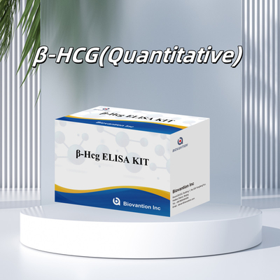 β-hCG ((Kwantytatywny) 1 Godzinny zestaw testowy Elisa dla wrażliwości i specyficzności przeciwciał