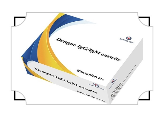 Stabilny na półce wynik badań próby w przypadku dengue Ns1 Ag Cassette Rapid Colloidal Gold Test For WB/S/P Sample Results