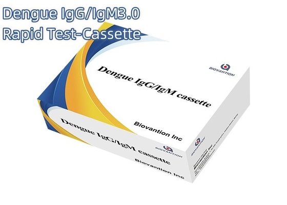 Stabilny na półce wynik badań próby w przypadku dengue Ns1 Ag Cassette Rapid Colloidal Gold Test For WB/S/P Sample Results