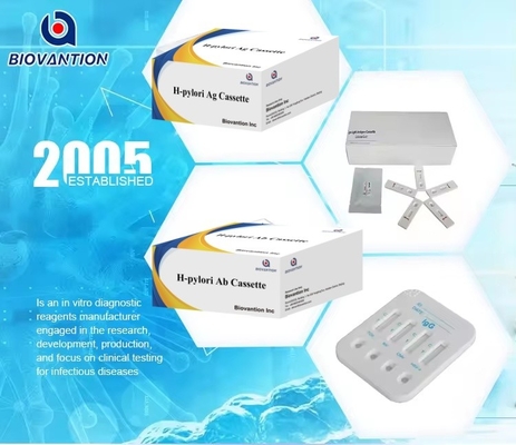 H Pylori Ab Strip Rapid Test Kit Cassette Rapid Test na choroby żołądkowo-jelitowe