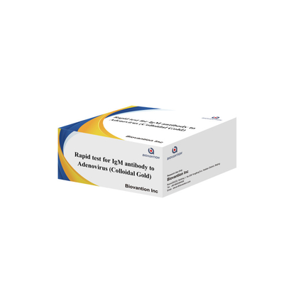 Precyzyjne przeciwciało IgM do wirusa adeno Test Kit dla kliniki i laboratorium kasety