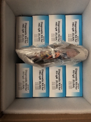 Zestaw badawczy HBC IgM ELISA do wykrywania biomarkerów w próbkach surowicy / osocza