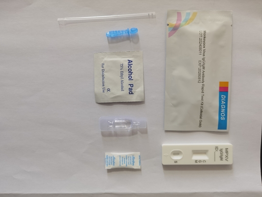 Wirus ospy małpie IgG/IgM Antytuły Rapid Test Kit Serum Plasma lub cała krew