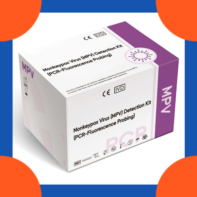 Wirus ospy małpia wykrywa się przez reagent PCR dla stałego stężenia amplifikacji 2-35