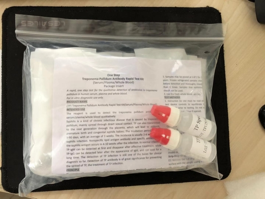 Wykrycie trucizny w złocie koloidalnym szybki test na antyciała SYP kaseta