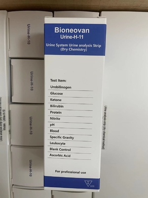 Analiza moczu Test strip Sucha metoda chemiczna Moc-H-11 Moc-H-10 Moc-H-8