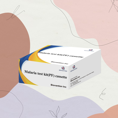 Malaria Pf Test Kit Rapid Test Reagent IVD wykrywa reagenty z wysoką dokładnością dla ludzi