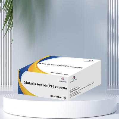 Malaria Pf Test Kit Rapid Test Reagent IVD wykrywa reagenty z wysoką dokładnością dla ludzi