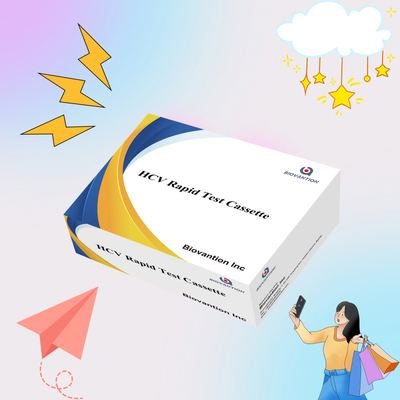 Ceny fabryczne Wrażliwość 5-15 minut HCV Ab Strip Kaseta Test Kit dla szybkich wyników