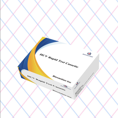 Ceny fabryczne Wrażliwość 5-15 minut HCV Ab Strip Kaseta Test Kit dla szybkich wyników