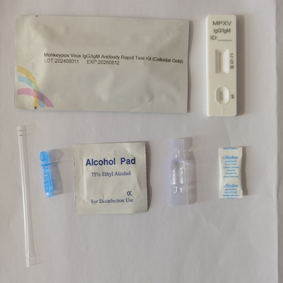Rapid Test Reagent dla wirusa ospy małpowej do użytku domowego Rapid Test Reagent metoda złota koloidalnego