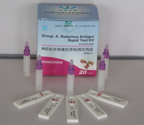 Zestaw szybkiego badania antygenu rotawirusa grupy A w badaniu immunologicznym in vitro
