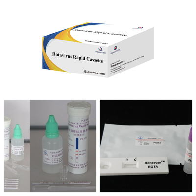 Rotavirus Antygen Sensitivity Colloidal Gold Rapid Test For Human Diagnosis (Testa szybkiego złota koloidalnego na antygeny wirusa rota)