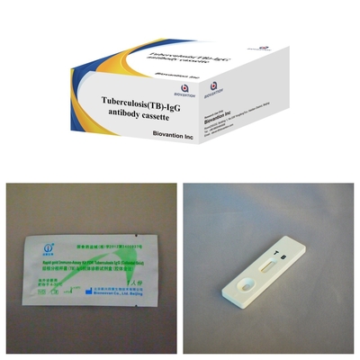 Sprzedawane w gorącej sprzedaży czynniki do szybkiego badania Tuberkulosa/TB Zestaw szybkiego badania złota koloidalnego dla ludzi z 25 badaniami