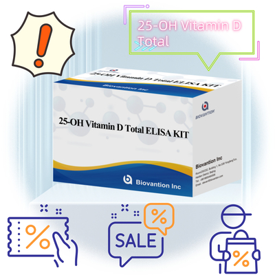 25-OH Witamina D Elisa Test Kit Detekcja medyczna Wysoka precyzja Wydajny