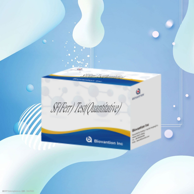 IVD Reagent SF Ferr ELISA Test Kit Veterinary Instrument For Quantitative Detection Of Serum Ferritin Diagnostics