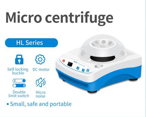 Laboratorium Mini Centrifuge kątowy wirnik 4000rpm Niskiej prędkości Laboratorium probówka Mikrocentrifugę