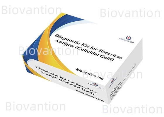 Rotavirus Antygen Sensitivity Colloidal Gold Rapid Test For Human Diagnosis (Testa szybkiego złota koloidalnego na antygeny wirusa rota)
