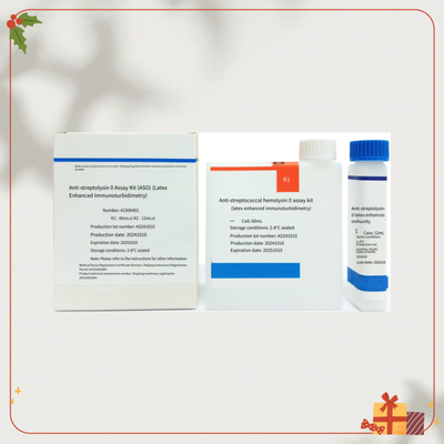 Zestaw reagentów antystreptolyziny O ASO do diagnostyki u ludzi