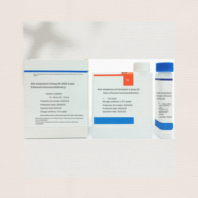 Zestaw reagentów antystreptolyziny O ASO do diagnostyki u ludzi