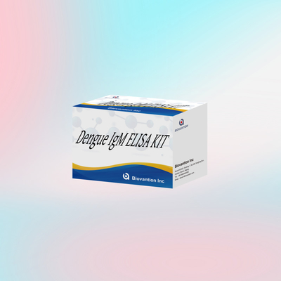 Wysoce wrażliwy zestaw IgM ELISA na zapalenie gruczołu denga do dokładnego wykrywania celów molekularnych i biomarkerów