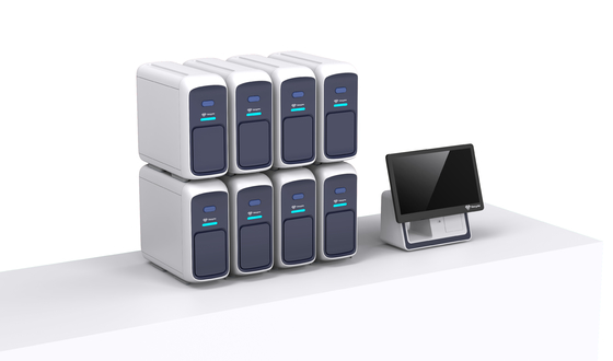 diagnostyka laboratoryjna, system do wykrywania patogenów oddechowych metodą Real Time PCR, SARS CoV 2, grypa A i B, aparat do badań
