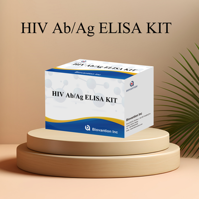 Biovantion 4. generacji Zestaw ELISA na przeciwciała i antygen HIV o wysokiej czułości i 96 testach do wczesnego wykrywania