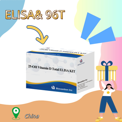 25-OH witamina D Elisa Test Kit Sensitive for Quantitative Measurement of 25-hydroxyvitamin D Levels in Serum or Plasma Ocena stanu witaminy D i wsparcie