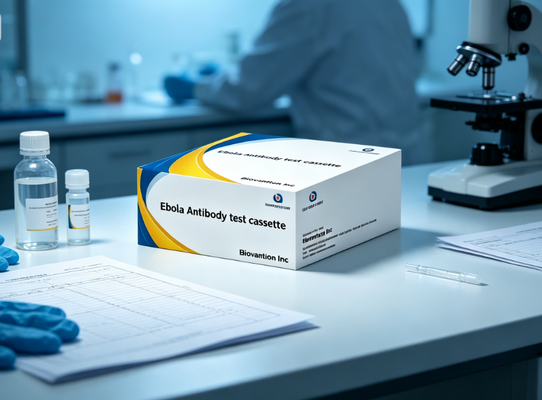 Ebola Virus Rapid Test Kit Kolloidal Gold Ebola Antigen IgM Antibody Diagnostic Test Cassette dla szpitalnych badań laboratoryjnych